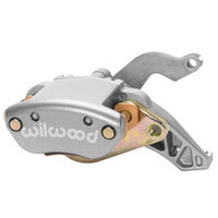 Wilwood Caliper-MC4 Mechanical-L/H - Black w/ Logo 1.19in Piston .81in Disc