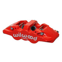 Wilwood Caliper-Aero6-R/H - Black 1.62/1.12/1.12in Pistons 1.25in Disc