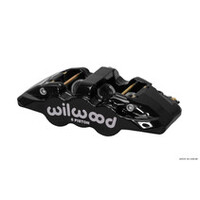 Wilwood Caliper-Aero6-L/H - Red 1.62/1.12/1.12in Pistons 1.25in Disc