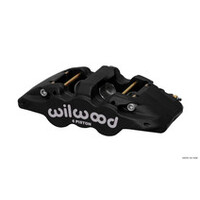 Wilwood Caliper-Aero6-R/H - Black Anodize 1.75/1.38/1.38in Pistons 1.25in Disc