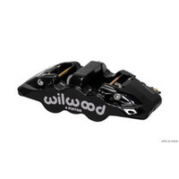 Wilwood Caliper-Aero4 - Black Anodize 1.12/1.12in Pistons 1.25in Disc