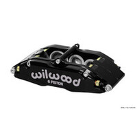 Wilwood Caliper-BNSL6-LH-Polished 1.62/1.12/1.12in Pistons 1.10in Disc