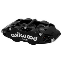 Wilwood Caliper Forged Narrow Superlite R/H FNSL6R-DS Dust Seal 1.62/1.12/1.12,1.25 Rotor - Black