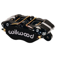 Wilwood Caliper-Dynapro Dust-Boot 5.25in Mount - Red 1.75in Pistons 1.00in Disc