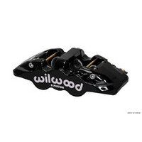 Wilwood Caliper-Aero6-L/H - Black 1.75/1.38in Pistons 1.25in Disc