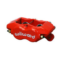 Wilwood Caliper-Forged Dynalite-Red 1.38in Pistons .81in Disc