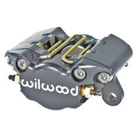 Wilwood Caliper-Polished Dynapro Single 3.75in Mount 1.75in Pistons .19in Disc Long Piston