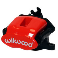 Wilwood Caliper-Combination Parking Brake-R/H-Red 34mm piston .81in Disc