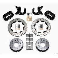 Wilwood Forged Dynalite Rear Drag Kit Drilled Rotor Mopar-Dana 2.36in Offset