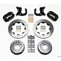 Wilwood Forged Dynalite Rear Drag Kit Drilled Rotor Big Ford 2.36in Offset