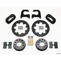 Wilwood Forged Dynalite Rear Drag Kit Drilled Rotor M-W / Lamb Ends 1/2in Studs