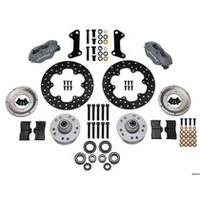 Wilwood Dynalite Single Front Drag Kit Drilled Rotor 67-69 Camaro 64-72 Nova Chevelle