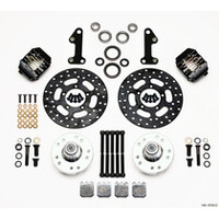 Wilwood Forged Dynalite Front Drag Kit Drilled Rotor 67-69 Camaro 64-72 Nova Chevelle