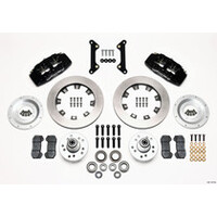 Wilwood Dynapro 6 Front Hub Kit 12.19in Drilled Red 70-78 Camaro