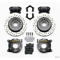 Wilwood Forged Dynalite P/S Park Brake Kit Mopar/Dana 2.50in Off w/Snap Ring Brng