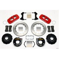 Wilwood AERO4 Rear P-Brake Kit 14.00in Chevy 12 Bolt-Spec 3.15in Brng