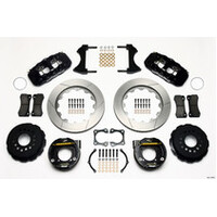 Wilwood AERO4 Rear P-Brake Kit 14.00in Drilled 58-64 Olds/Pontiac Ends 2.81in Offset