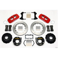 Wilwood AERO4 Rear P-Brake Kit 14.00in 58-64 Olds/Pontiac Ends 2.81in Offset