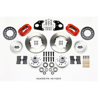 Wilwood Forged Dynalite Front Kit 11.00in 62-72 CDP B & E Body-Drum