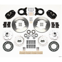 Wilwood Forged Dynalite Front Kit 11.00in Drilled 1965-1969 Mustang Disc & Drum Spindle