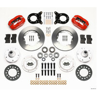 Wilwood Forged Dynalite Front Kit 11.00in 1965-1969 Mustang Disc & Drum Spindle