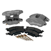 Wilwood D52 Front Caliper Kit - Red 2.00 / 2.00in Piston 1.28in Rotor