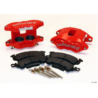 Wilwood D52 Front Caliper Kit - Black Ano 2.00 / 2.00in Piston 1.28in Rotor