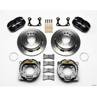 Wilwood Dynapro Low-Profile 11.00in P-Brake Kit - Red Big Ford 2.36in Offset