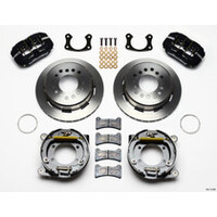 Wilwood Dynapro Low-Profile 11.00in P-Brake Kit-Polish New Big Ford 2.50in Offset