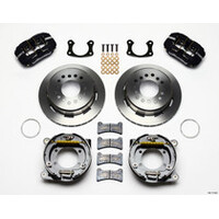 Wilwood Dynapro Low-Profile 11.00in P-Brake Kit - Red Small Ford 2.66in Offset