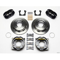 Wilwood Dynapro Low-Profile 11.00in P-Brake Kit - Red 58-64 Olds/Pontiac Ends 2.81in Offset