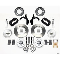 Wilwood Forged Dynalite Front Kit 11.00in Red 55-57 Chevy