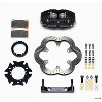 Wilwood Billet Narrow Dynalite Radial Mount Rear Inboard Midget Kit 10.50in SuperAlloy Vented Rotor