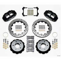 Wilwood Narrow Superlite 4R Rear Kit 12.88in 84-87 Corvette C4