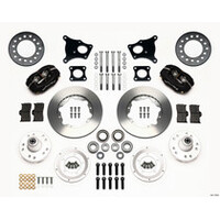 Wilwood Forged Dynalite Front Kit 11.00in Red AMC 71-76 OE Disc w/o Bendix Brakes