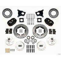 Wilwood Forged Dynalite Front Kit 11.00in AMC 71-76 OE Disc w/o Bendix Brakes