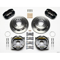 Wilwood Dynapro Low-Profile 11.00in P-Brake Kit - Red AMC 71-74 2.60in Offset