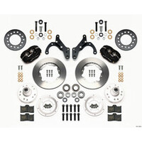 Wilwood Forged Dynalite Front Kit 11.00in Drilled 69-70 Impala Drum/Disc 69-82 Vette