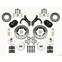 Wilwood Forged Dynalite Front Kit 11.00in 69-70 Impala Drum/Disc 69-82 Vette