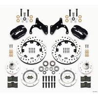 Wilwood Forged Dynalite Front Kit 12.19in 69-70 Impala Drum/Disc 69-82 Vette