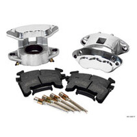 Wilwood D154 Front Caliper Kit - Red 2.50in Piston 1.04in Rotor