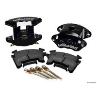 Wilwood D154 Front Caliper Kit - Black 2.50in Piston 0.81in Rotor