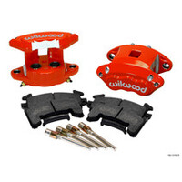 Wilwood D154 Rear Caliper Kit -Polished 1.12 / 1.12in Piston 0.81in Rotor