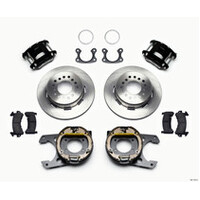 Wilwood D154 P/S Park Brake Kit Drilled Small Ford 2.50in Offset