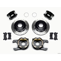 Wilwood D154 P/S Park Brake Kit Chevy 12 Bolt 2.75in Off w/ C-Clips