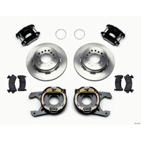 Wilwood D154 P/S Park Brake Kit Drilled 12 Bolt 2.75in offset Staggered Shock