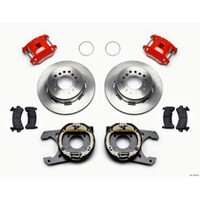 Wilwood D154 P/S Park Brake Kit 12 Bolt 2.75in offset Staggered Shock