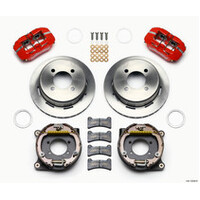 Wilwood Dynapro Low-Profile 11.00in P-Brake Kit Ford 7.5in Rear 2.80 Offset - 4-Lug