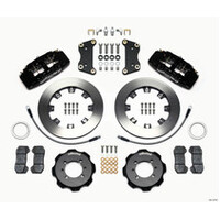 Wilwood Dynapro 6 Front Hat Kit 12.19in Drilled 2012 Fiat 500 w/ Lines