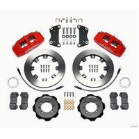 Wilwood Dynapro 6 Front Hat Kit 12.19in 2012 Fiat 500 w/ Lines